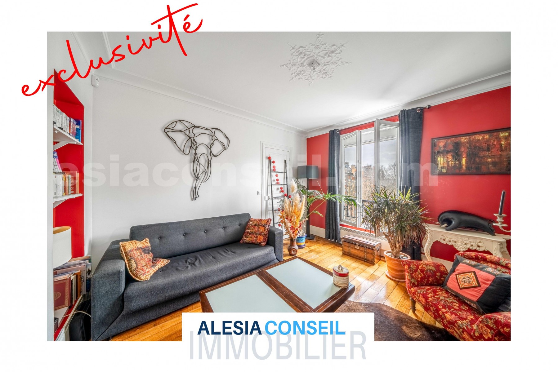Appartement 3 Pièce(s) PARIS 14EME ARR.