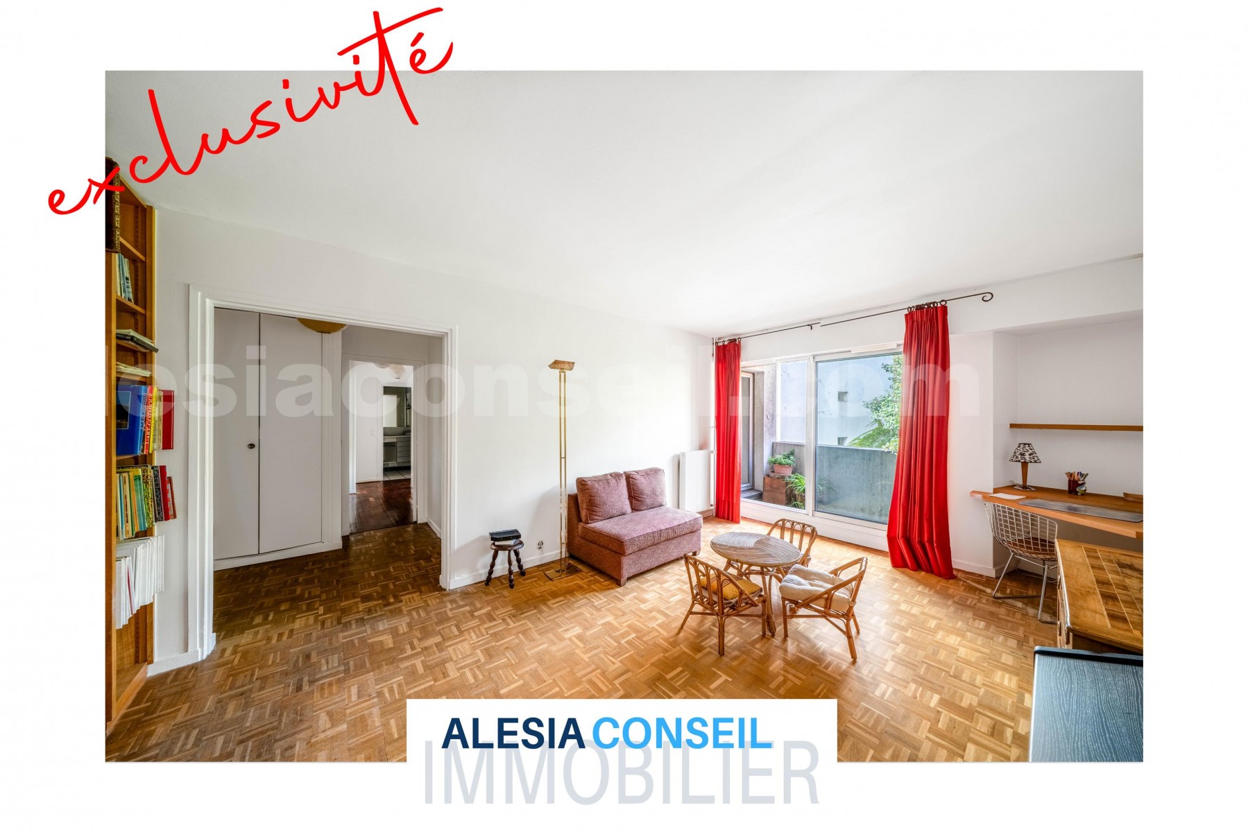 Appartement 3 Pièce(s) PARIS 14EME ARR.