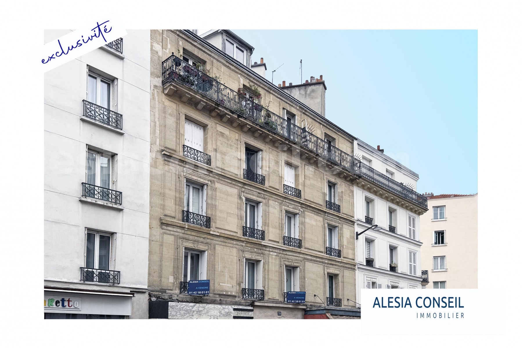Appartement 2 Pièce(s) PARIS 14EME ARR.