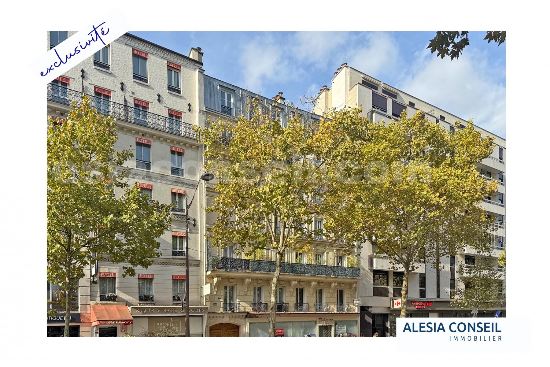 Appartement 4 Pièce(s) PARIS 14EME ARR.