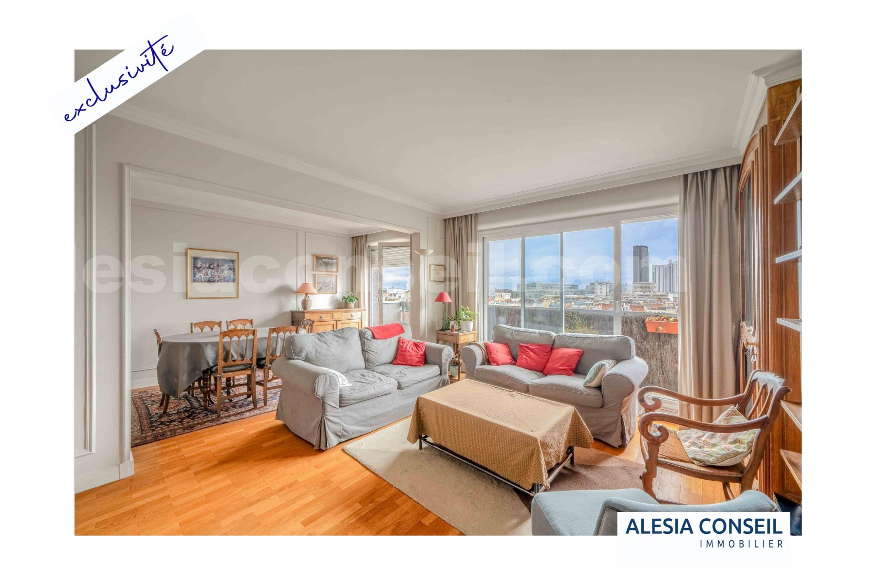 Appartement 5 Pièce(s) PARIS 14EME ARR.