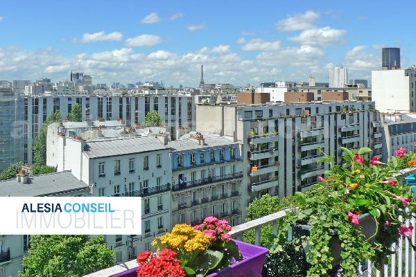 Appartement 1 Pièce(s) PARIS 14EME ARR.