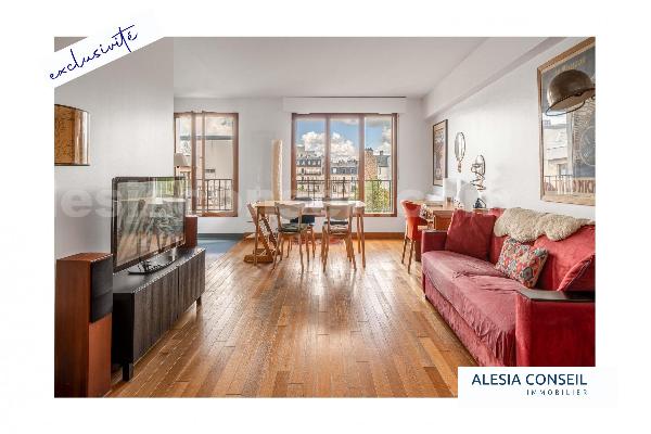 Appartement 3 Pièce(s) PARIS 14EME ARR.